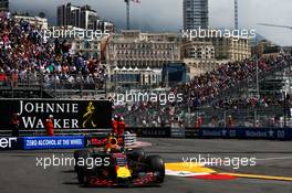Max Verstappen (NLD) Red Bull Racing RB13. 25.05.2017. Formula 1 World Championship, Rd 6, Monaco Grand Prix, Monte Carlo, Monaco, Practice Day.