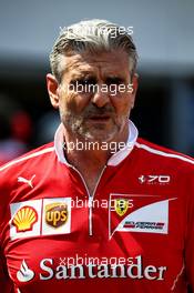 Maurizio Arrivabene (ITA) Ferrari Team Principal. 25.05.2017. Formula 1 World Championship, Rd 6, Monaco Grand Prix, Monte Carlo, Monaco, Practice Day.
