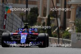 Carlos Sainz Jr (ESP) Scuderia Toro Rosso  25.05.2017. Formula 1 World Championship, Rd 6, Monaco Grand Prix, Monte Carlo, Monaco, Practice Day.