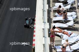 Romain Grosjean (FRA) Haas F1 Team VF-17. 25.05.2017. Formula 1 World Championship, Rd 6, Monaco Grand Prix, Monte Carlo, Monaco, Practice Day.