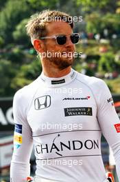 Jenson Button (GBR) McLaren. 25.05.2017. Formula 1 World Championship, Rd 6, Monaco Grand Prix, Monte Carlo, Monaco, Practice Day.