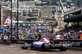 Esteban Ocon (FRA) Sahara Force India F1 VJM10. 25.05.2017. Formula 1 World Championship, Rd 6, Monaco Grand Prix, Monte Carlo, Monaco, Practice Day.