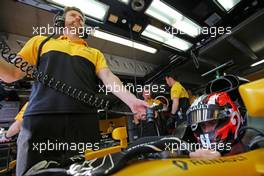 Nico Hulkenberg (GER) Renault Sport F1 Team  25.05.2017. Formula 1 World Championship, Rd 6, Monaco Grand Prix, Monte Carlo, Monaco, Practice Day.