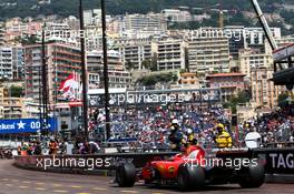 Kimi Raikkonen (FIN) Ferrari SF70H. 25.05.2017. Formula 1 World Championship, Rd 6, Monaco Grand Prix, Monte Carlo, Monaco, Practice Day.
