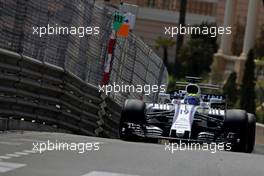 Felipe Massa (BRA) Williams F1 Team  25.05.2017. Formula 1 World Championship, Rd 6, Monaco Grand Prix, Monte Carlo, Monaco, Practice Day.