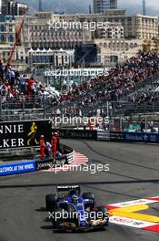 Pascal Wehrlein (GER) Sauber C36. 25.05.2017. Formula 1 World Championship, Rd 6, Monaco Grand Prix, Monte Carlo, Monaco, Practice Day.