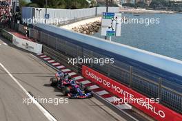 Carlos Sainz Jr (ESP) Scuderia Toro Rosso STR12. 25.05.2017. Formula 1 World Championship, Rd 6, Monaco Grand Prix, Monte Carlo, Monaco, Practice Day.