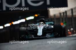 Lewis Hamilton (GBR) Mercedes AMG F1 W08. 25.05.2017. Formula 1 World Championship, Rd 6, Monaco Grand Prix, Monte Carlo, Monaco, Practice Day.