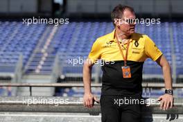 Alan Permane (GBR) Renault Sport F1 Team Trackside Operations Director  24.05.2017. Formula 1 World Championship, Rd 6, Monaco Grand Prix, Monte Carlo, Monaco, Preparation Day.