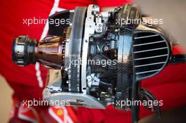 Ferrari SF70H brake. 24.05.2017. Formula 1 World Championship, Rd 6, Monaco Grand Prix, Monte Carlo, Monaco, Preparation Day.