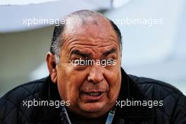 Antonio Perez (MEX) father of Sergio Perez (MEX) Sahara Force India F1 Team. 27.10.2017. Formula 1 World Championship, Rd 18, Mexican Grand Prix, Mexico City, Mexico, Practice Day.