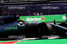 Lewis Hamilton (GBR) Mercedes AMG F1 W08. 27.10.2017. Formula 1 World Championship, Rd 18, Mexican Grand Prix, Mexico City, Mexico, Practice Day.
