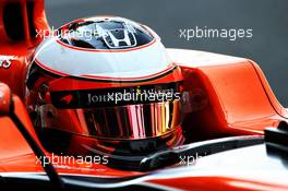 Stoffel Vandoorne (BEL) McLaren MCL32. 27.10.2017. Formula 1 World Championship, Rd 18, Mexican Grand Prix, Mexico City, Mexico, Practice Day.