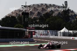 Esteban Ocon (FRA) Sahara Force India F1 VJM10. 27.10.2017. Formula 1 World Championship, Rd 18, Mexican Grand Prix, Mexico City, Mexico, Practice Day.