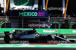 Lewis Hamilton (GBR) Mercedes AMG F1 W08. 27.10.2017. Formula 1 World Championship, Rd 18, Mexican Grand Prix, Mexico City, Mexico, Practice Day.