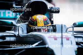 Lewis Hamilton (GBR) Mercedes AMG F1 W08. 27.10.2017. Formula 1 World Championship, Rd 18, Mexican Grand Prix, Mexico City, Mexico, Practice Day.