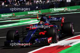 Brendon Hartley (NZL) Scuderia Toro Rosso STR12. 27.10.2017. Formula 1 World Championship, Rd 18, Mexican Grand Prix, Mexico City, Mexico, Practice Day.