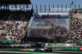 Lewis Hamilton (GBR) Mercedes AMG F1 W08. 27.10.2017. Formula 1 World Championship, Rd 18, Mexican Grand Prix, Mexico City, Mexico, Practice Day.