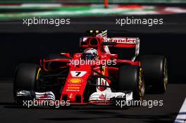 Kimi Raikkonen (FIN) Ferrari SF70H. 27.10.2017. Formula 1 World Championship, Rd 18, Mexican Grand Prix, Mexico City, Mexico, Practice Day.