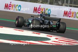 Valtteri Bottas (FIN) Mercedes AMG F1  27.10.2017. Formula 1 World Championship, Rd 18, Mexican Grand Prix, Mexico City, Mexico, Practice Day.