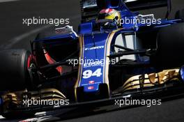 Pascal Wehrlein (GER) Sauber C36. 27.10.2017. Formula 1 World Championship, Rd 18, Mexican Grand Prix, Mexico City, Mexico, Practice Day.