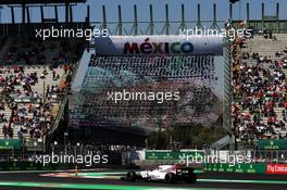 Lance Stroll (CDN) Williams FW40. 27.10.2017. Formula 1 World Championship, Rd 18, Mexican Grand Prix, Mexico City, Mexico, Practice Day.