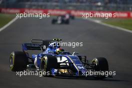 Pascal Wehrlein (GER) Sauber F1 Team  27.10.2017. Formula 1 World Championship, Rd 18, Mexican Grand Prix, Mexico City, Mexico, Practice Day.