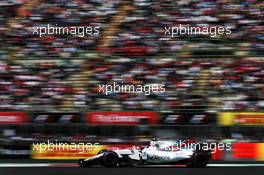 Lance Stroll (CDN) Williams FW40. 27.10.2017. Formula 1 World Championship, Rd 18, Mexican Grand Prix, Mexico City, Mexico, Practice Day.