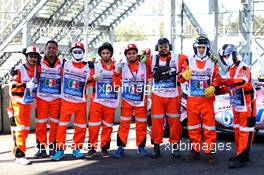 Marshals. 27.10.2017. Formula 1 World Championship, Rd 18, Mexican Grand Prix, Mexico City, Mexico, Practice Day.