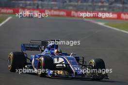 Charles Leclerc (FRA), Sauber F1 Team  27.10.2017. Formula 1 World Championship, Rd 18, Mexican Grand Prix, Mexico City, Mexico, Practice Day.