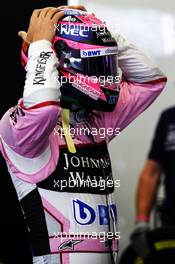 Sergio Perez (MEX) Sahara Force India F1. 27.10.2017. Formula 1 World Championship, Rd 18, Mexican Grand Prix, Mexico City, Mexico, Practice Day.