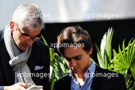 (L to R): Alessandro Alunni Bravi (ITA) Driver Manager with Esteban Gutierrez (MEX). 27.10.2017. Formula 1 World Championship, Rd 18, Mexican Grand Prix, Mexico City, Mexico, Practice Day.