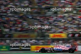 Sergio Perez (MEX) Sahara Force India F1   27.10.2017. Formula 1 World Championship, Rd 18, Mexican Grand Prix, Mexico City, Mexico, Practice Day.