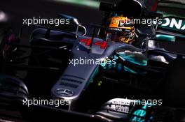 Lewis Hamilton (GBR) Mercedes AMG F1 W08. 27.10.2017. Formula 1 World Championship, Rd 18, Mexican Grand Prix, Mexico City, Mexico, Practice Day.