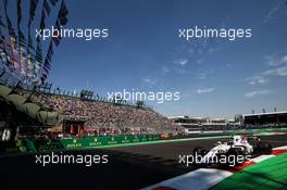 Lance Stroll (CDN) Williams FW40. 27.10.2017. Formula 1 World Championship, Rd 18, Mexican Grand Prix, Mexico City, Mexico, Practice Day.