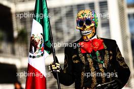 Day of the Dead atmosphere in the paddock. 27.10.2017. Formula 1 World Championship, Rd 18, Mexican Grand Prix, Mexico City, Mexico, Practice Day.