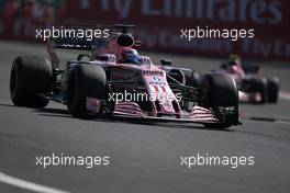 Sergio Perez (MEX) Sahara Force India F1   27.10.2017. Formula 1 World Championship, Rd 18, Mexican Grand Prix, Mexico City, Mexico, Practice Day.