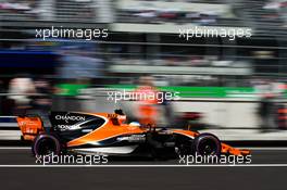 Fernando Alonso (ESP) McLaren MCL32. 27.10.2017. Formula 1 World Championship, Rd 18, Mexican Grand Prix, Mexico City, Mexico, Practice Day.