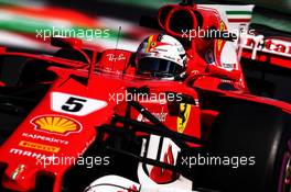 Sebastian Vettel (GER) Ferrari SF70H. 27.10.2017. Formula 1 World Championship, Rd 18, Mexican Grand Prix, Mexico City, Mexico, Practice Day.