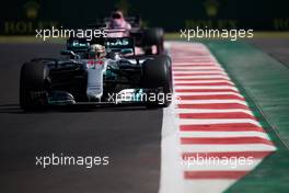 Lewis Hamilton (GBR) Mercedes AMG F1 W08. 27.10.2017. Formula 1 World Championship, Rd 18, Mexican Grand Prix, Mexico City, Mexico, Practice Day.