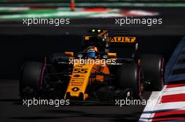 Carlos Sainz Jr (ESP) Renault Sport F1 Team RS17. 27.10.2017. Formula 1 World Championship, Rd 18, Mexican Grand Prix, Mexico City, Mexico, Practice Day.