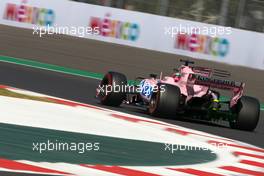 Sergio Perez (MEX) Sahara Force India F1   27.10.2017. Formula 1 World Championship, Rd 18, Mexican Grand Prix, Mexico City, Mexico, Practice Day.