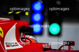 Kimi Raikkonen (FIN) Ferrari SF70H. 27.10.2017. Formula 1 World Championship, Rd 18, Mexican Grand Prix, Mexico City, Mexico, Practice Day.