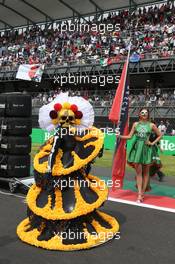 Grid Girls. 29.10.2017. Formula 1 World Championship, Rd 18, Mexican Grand Prix, Mexico City, Mexico, Race Day.