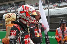 Kevin Magnussen (DEN) Haas VF-17. 29.10.2017. Formula 1 World Championship, Rd 18, Mexican Grand Prix, Mexico City, Mexico, Race Day.