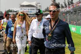 Carlos Slim Domit (MEX) Chairman of America Movil on the grid. 29.10.2017. Formula 1 World Championship, Rd 18, Mexican Grand Prix, Mexico City, Mexico, Race Day.