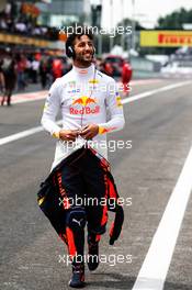 Daniel Ricciardo (AUS) Red Bull Racing on the grid. 29.10.2017. Formula 1 World Championship, Rd 18, Mexican Grand Prix, Mexico City, Mexico, Race Day.