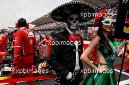Grid atmosphere.                                29.10.2017. Formula 1 World Championship, Rd 18, Mexican Grand Prix, Mexico City, Mexico, Race Day.