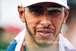 Lewis Hamilton (GBR) Mercedes AMG F1. 29.10.2017. Formula 1 World Championship, Rd 18, Mexican Grand Prix, Mexico City, Mexico, Race Day.