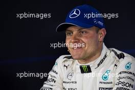 Valtteri Bottas (FIN) Mercedes AMG F1 in the FIA Press Conference. 29.10.2017. Formula 1 World Championship, Rd 18, Mexican Grand Prix, Mexico City, Mexico, Race Day.